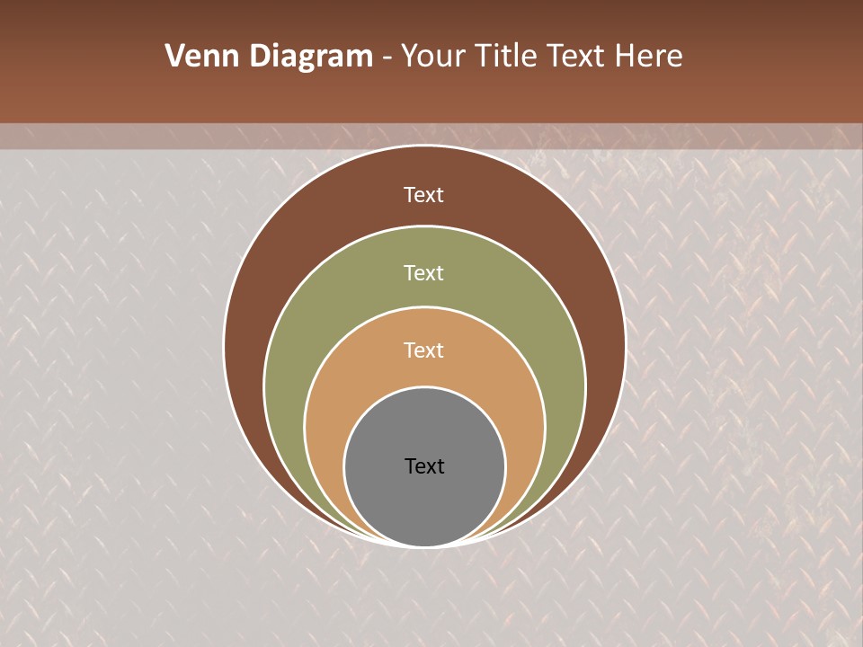 Vector Tile Black PowerPoint Template