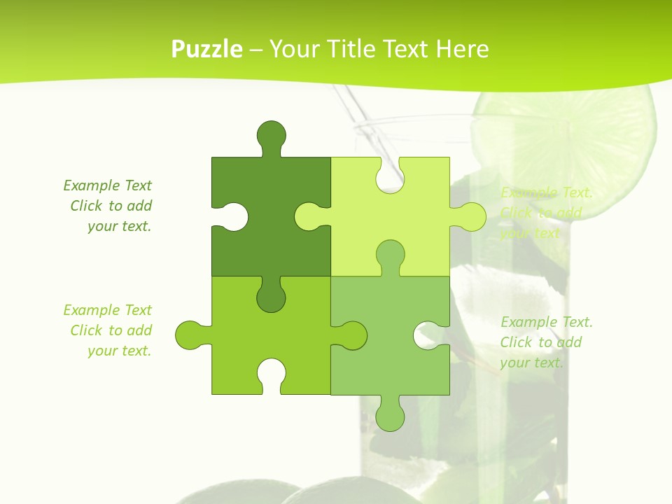 Rum White Group PowerPoint Template