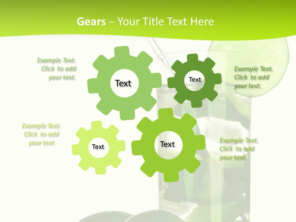 Rum White Group PowerPoint Template