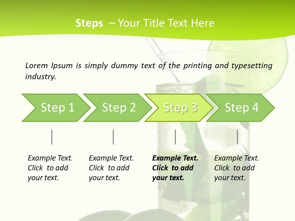 Rum White Group PowerPoint Template