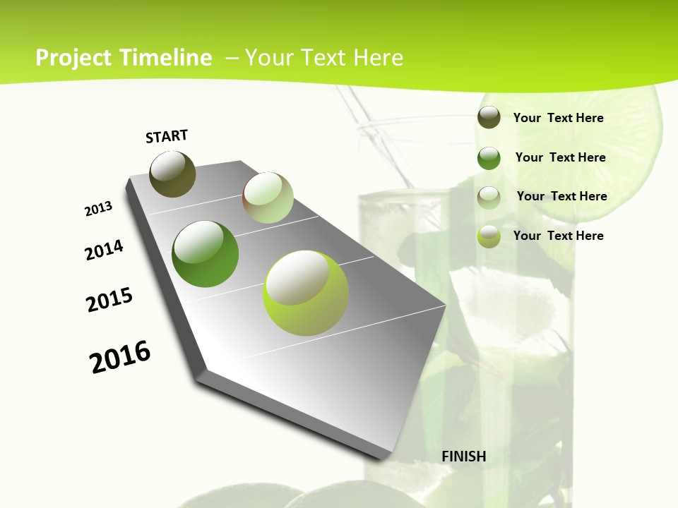 Rum White Group PowerPoint Template