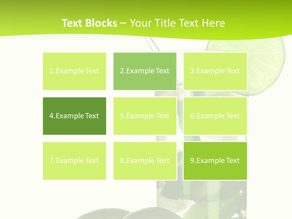 Rum White Group PowerPoint Template