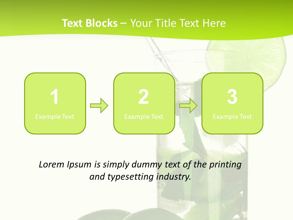 Rum White Group PowerPoint Template