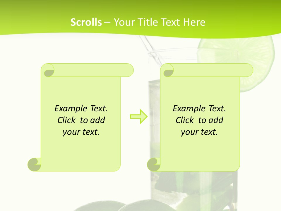 Rum White Group PowerPoint Template