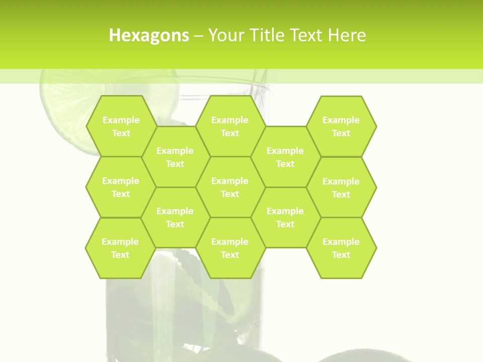 Glass White Green PowerPoint Template
