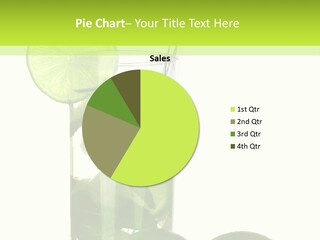 Glass White Green PowerPoint Template