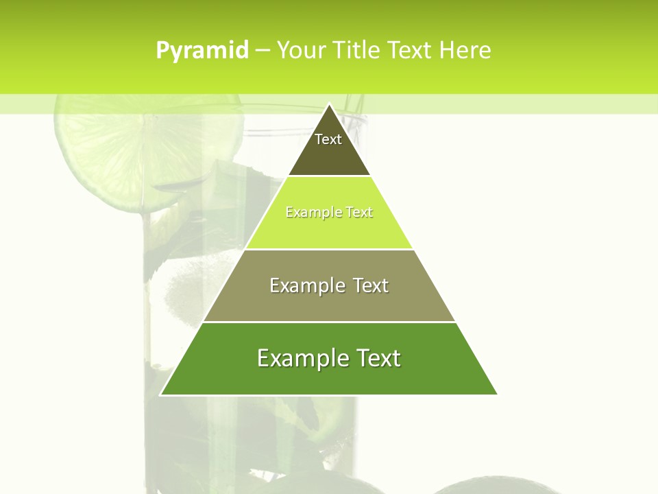 Glass White Green PowerPoint Template