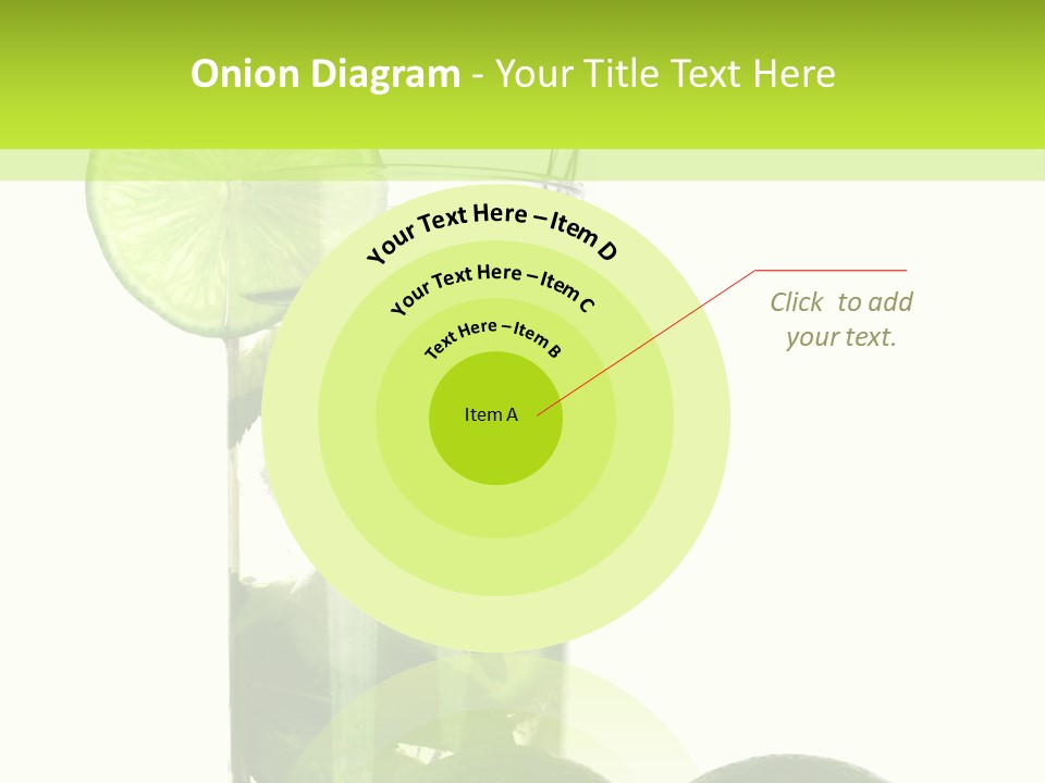 Glass White Green PowerPoint Template