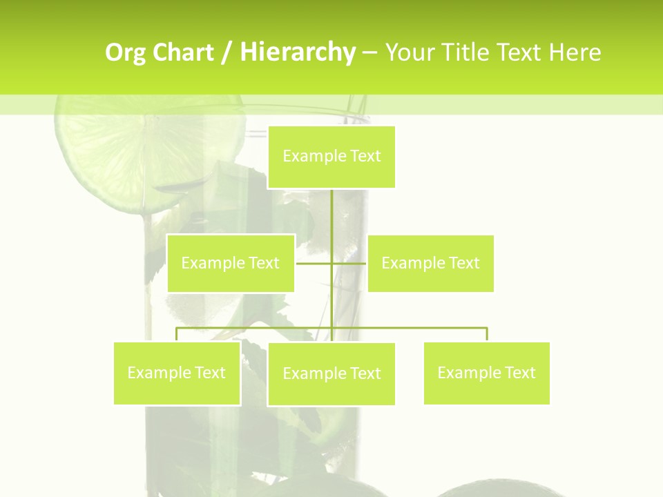 Glass White Green PowerPoint Template
