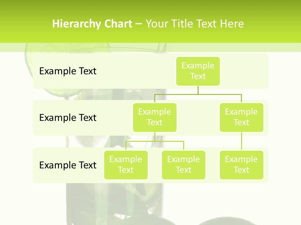 Glass White Green PowerPoint Template