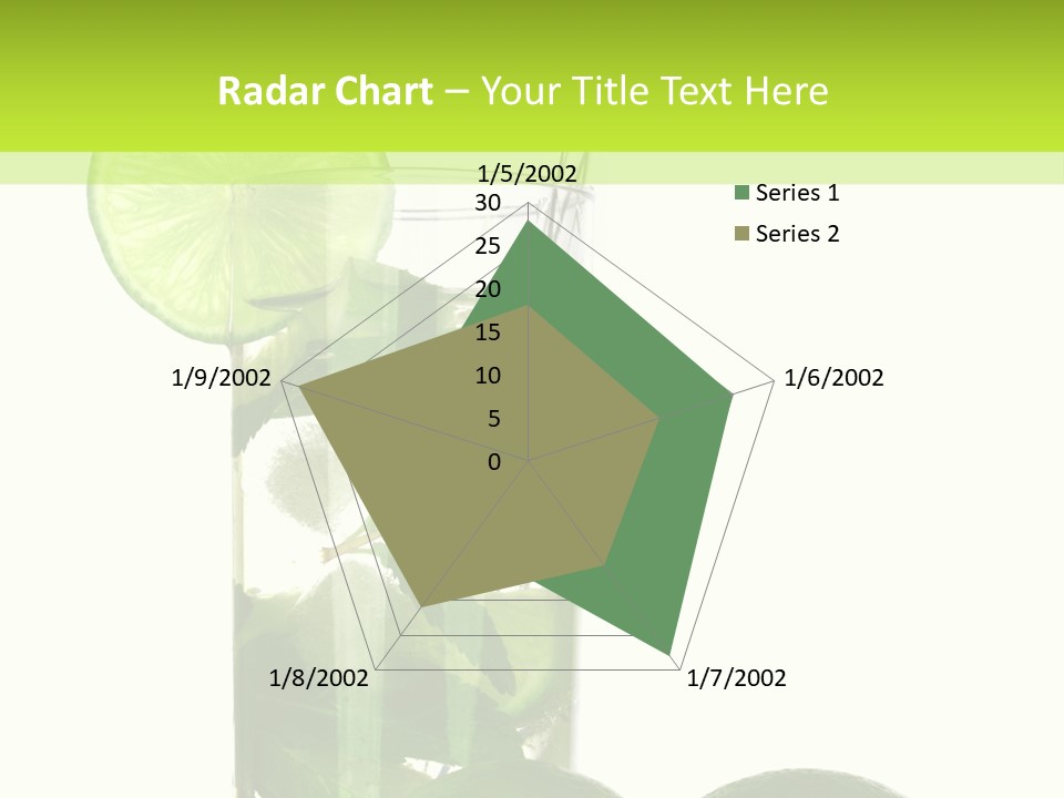 Glass White Green PowerPoint Template