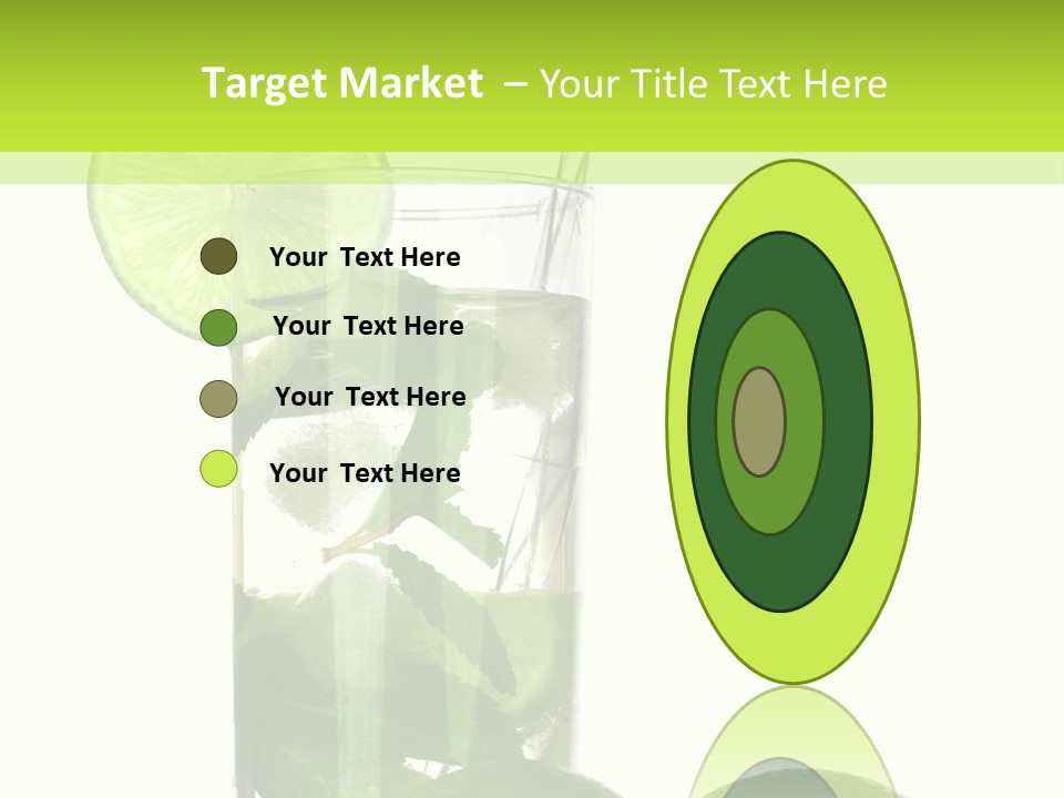 Glass White Green PowerPoint Template