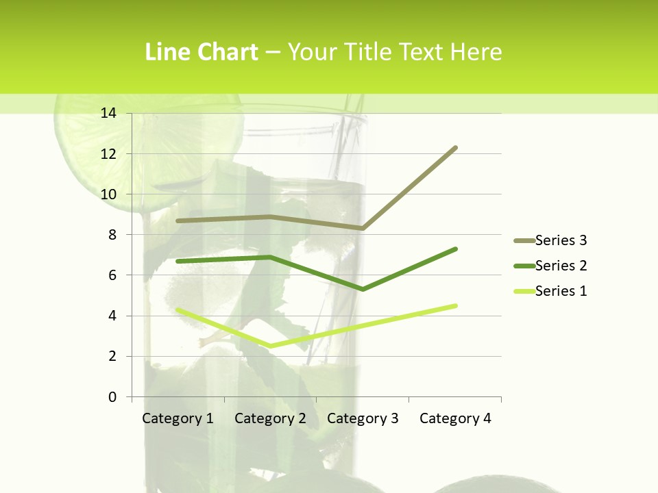 Glass White Green PowerPoint Template