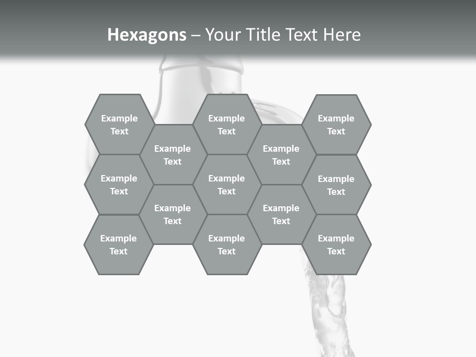 Shiny Metal Tap PowerPoint Template