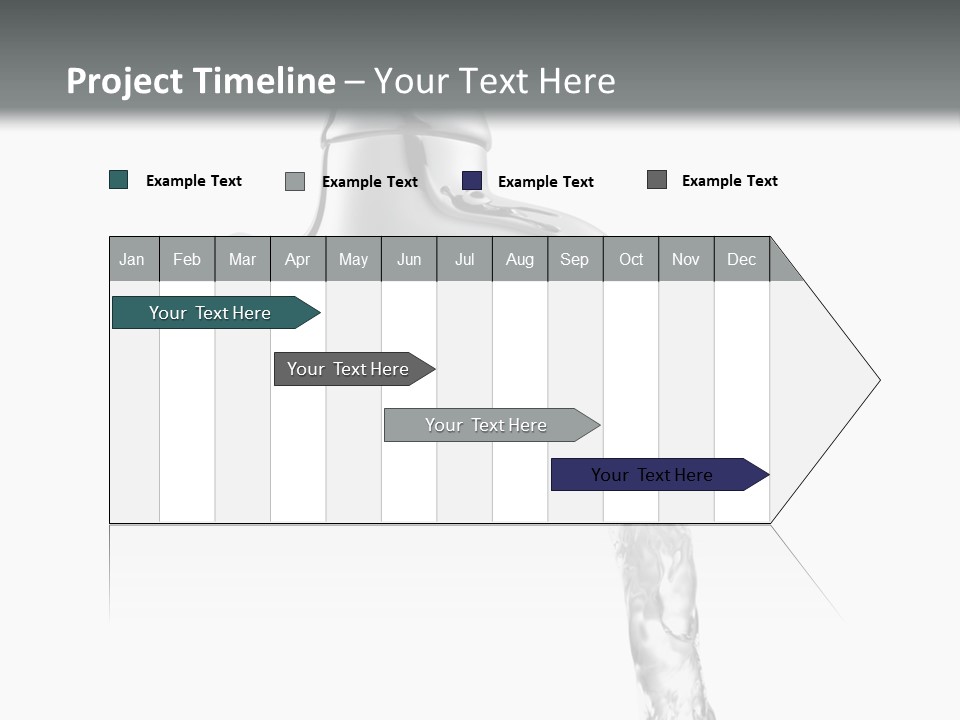 Shiny Metal Tap PowerPoint Template