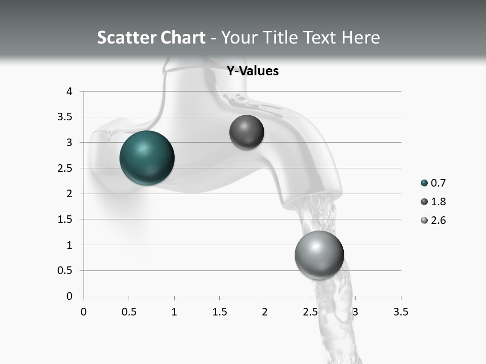 Shiny Metal Tap PowerPoint Template