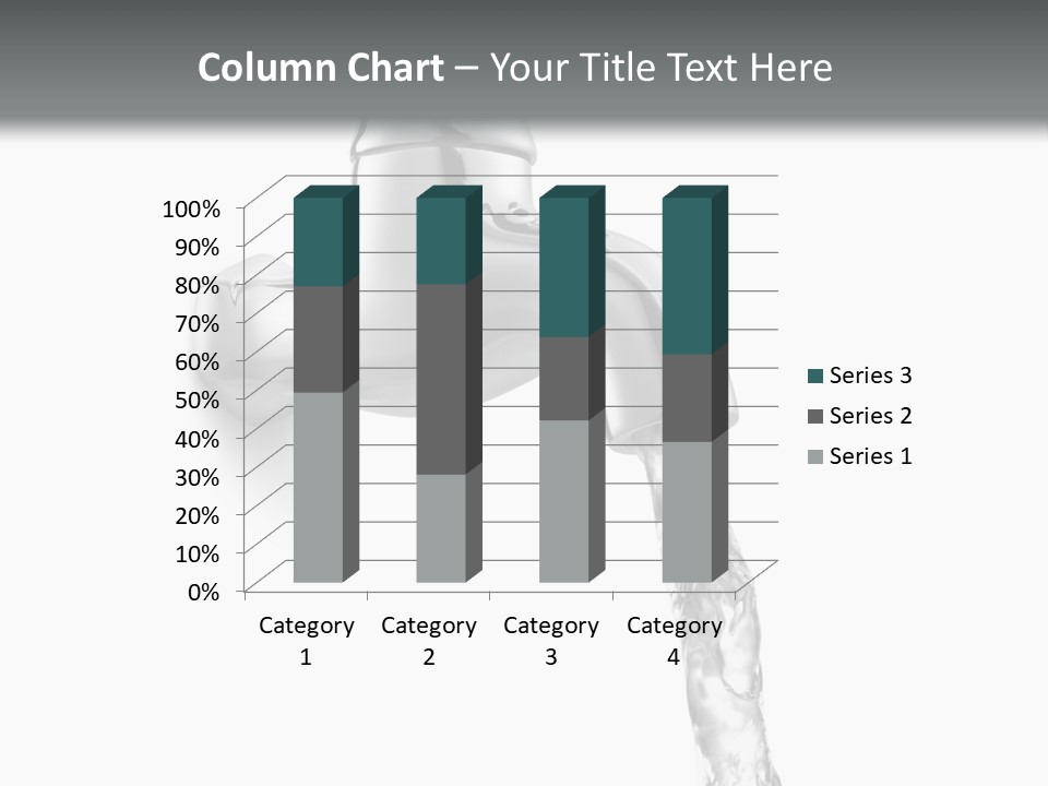 Shiny Metal Tap PowerPoint Template