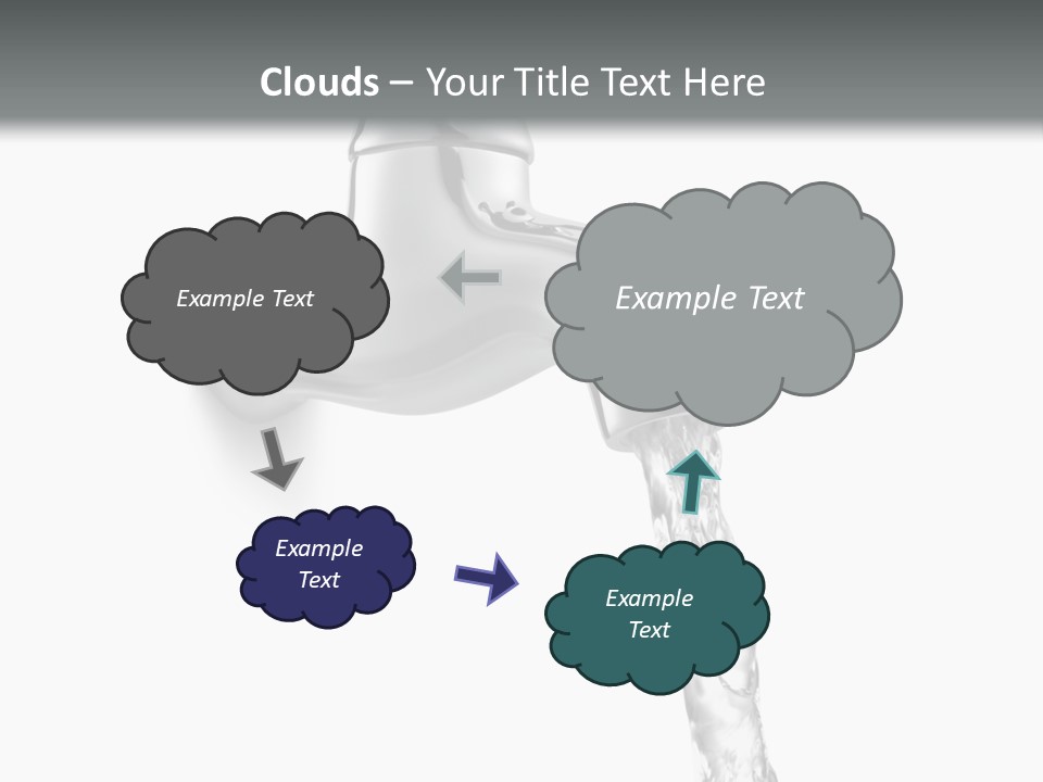 Shiny Metal Tap PowerPoint Template