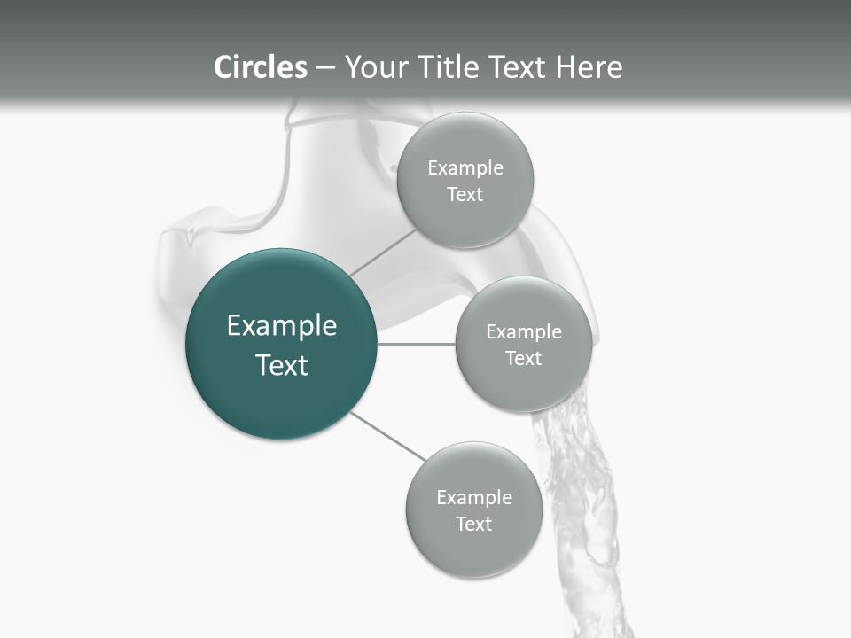 Shiny Metal Tap PowerPoint Template