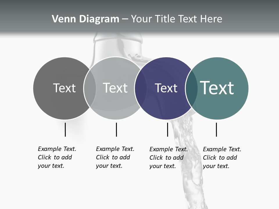 Shiny Metal Tap PowerPoint Template