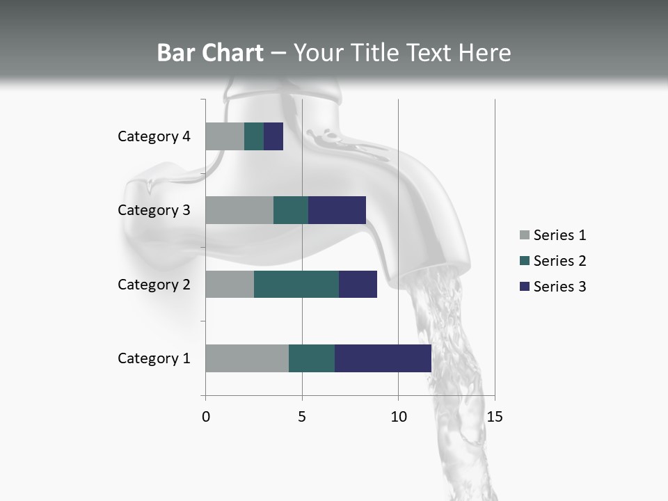 Shiny Metal Tap PowerPoint Template