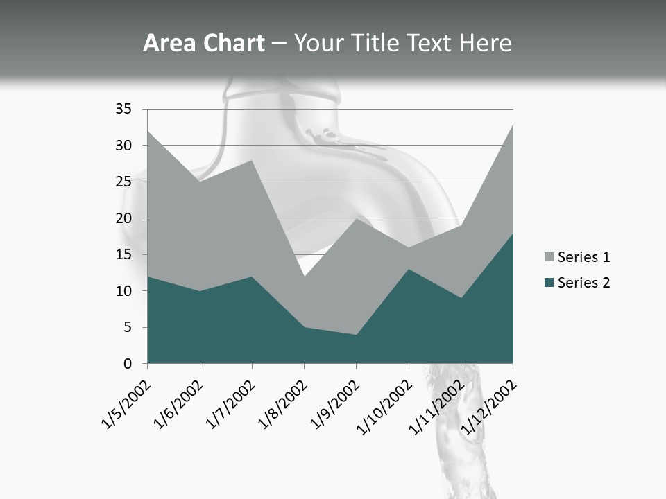 Shiny Metal Tap PowerPoint Template