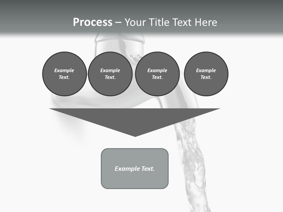 Shiny Metal Tap PowerPoint Template