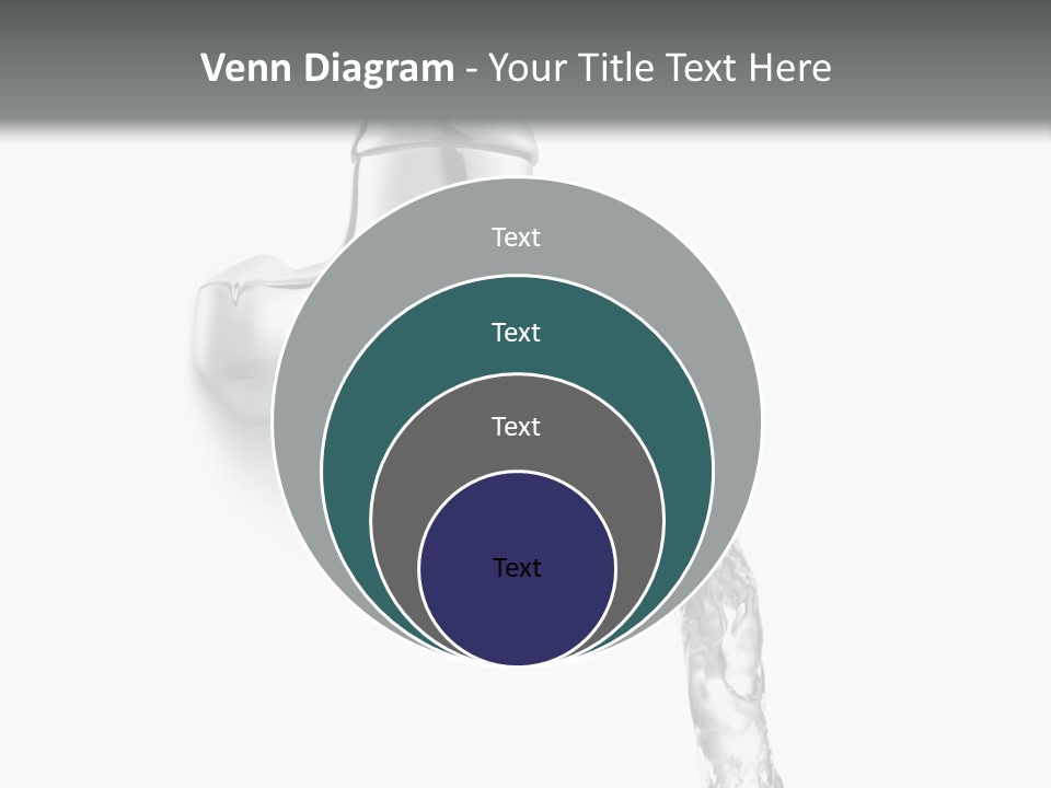 Shiny Metal Tap PowerPoint Template
