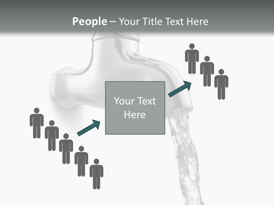 Shiny Metal Tap PowerPoint Template