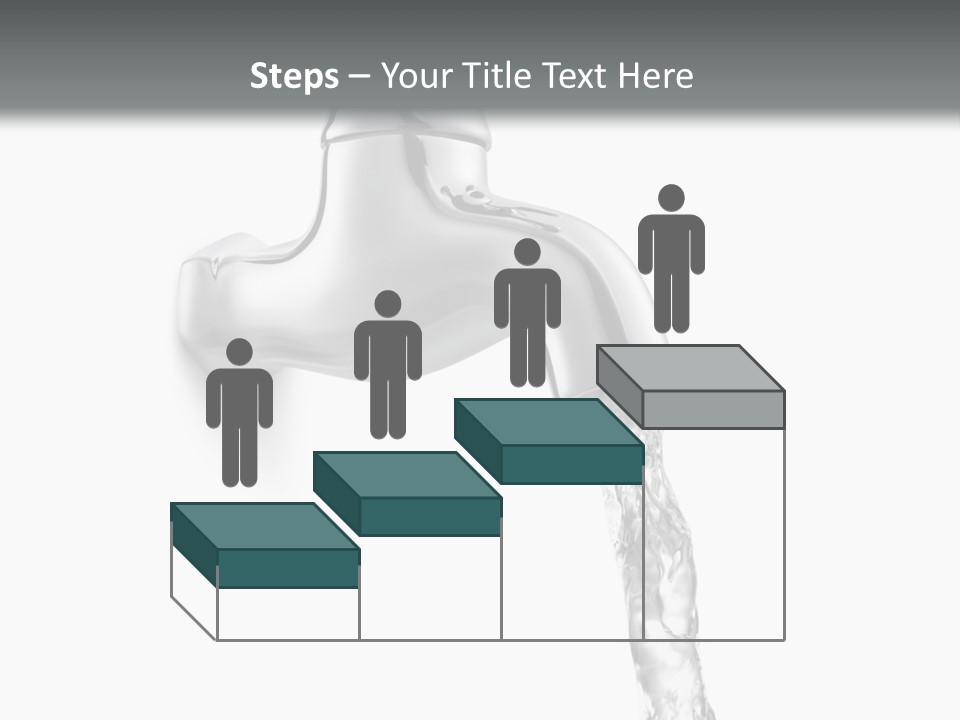 Shiny Metal Tap PowerPoint Template