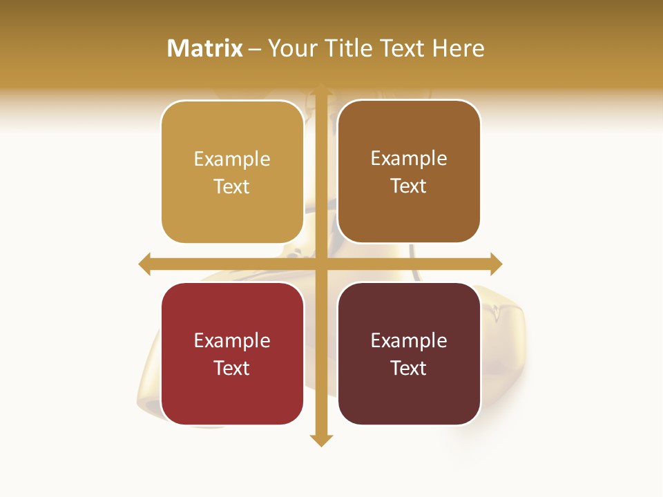 Metal Water Isolated PowerPoint Template