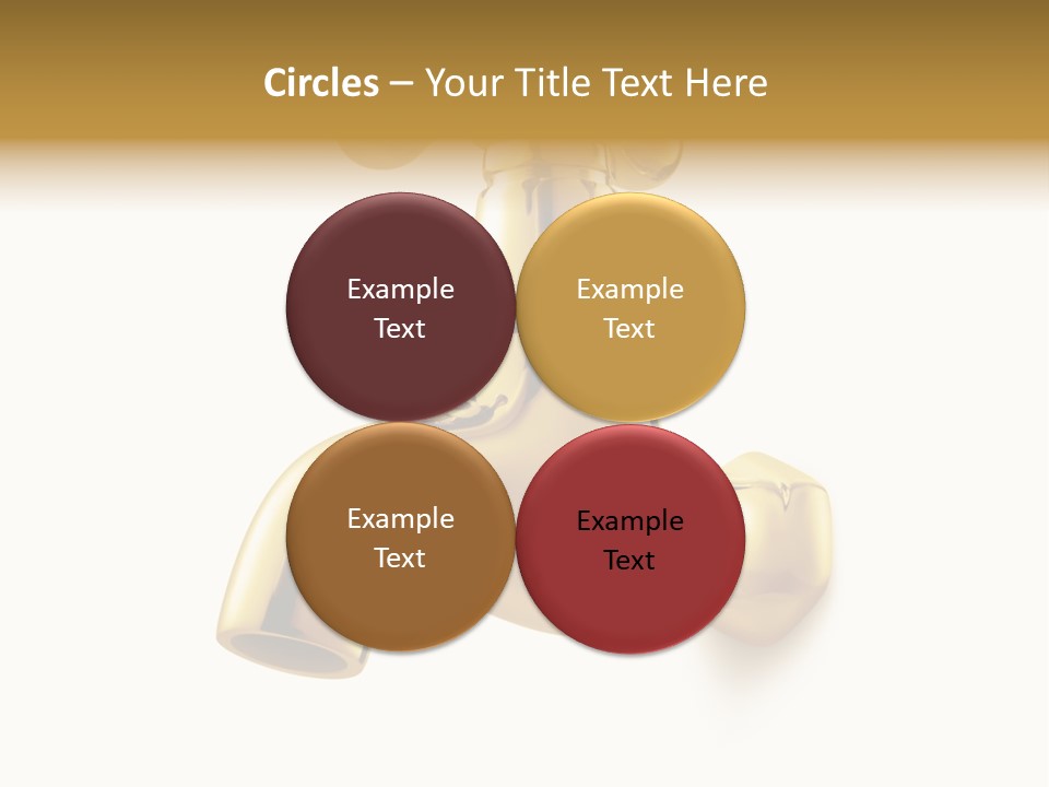 Metal Water Isolated PowerPoint Template