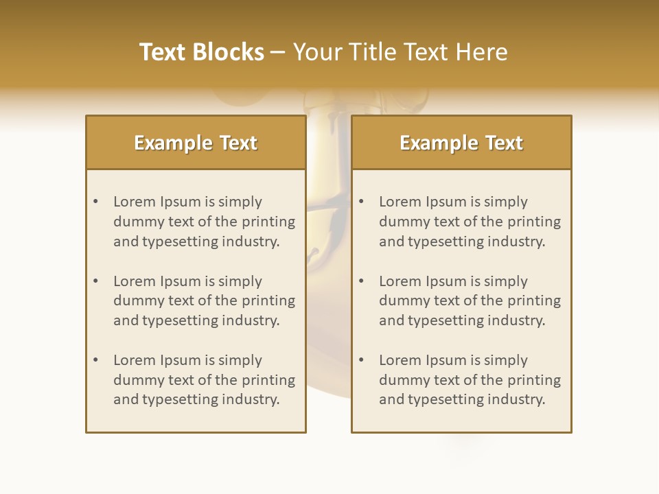 Metal Water Isolated PowerPoint Template