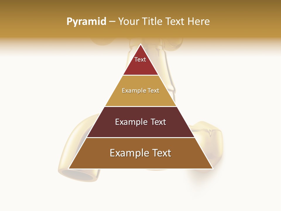 Metal Water Isolated PowerPoint Template