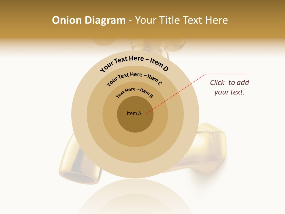 Metal Water Isolated PowerPoint Template