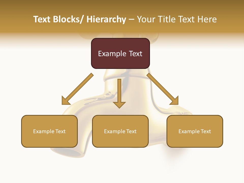 Metal Water Isolated PowerPoint Template