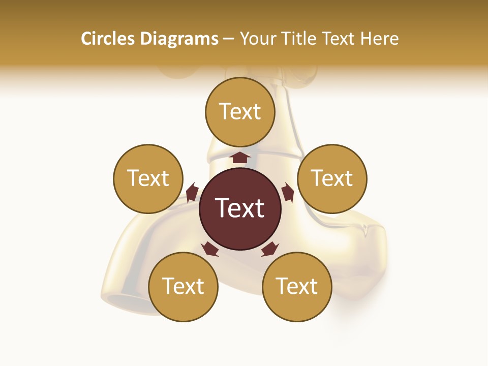 Metal Water Isolated PowerPoint Template