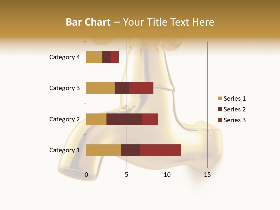 Metal Water Isolated PowerPoint Template