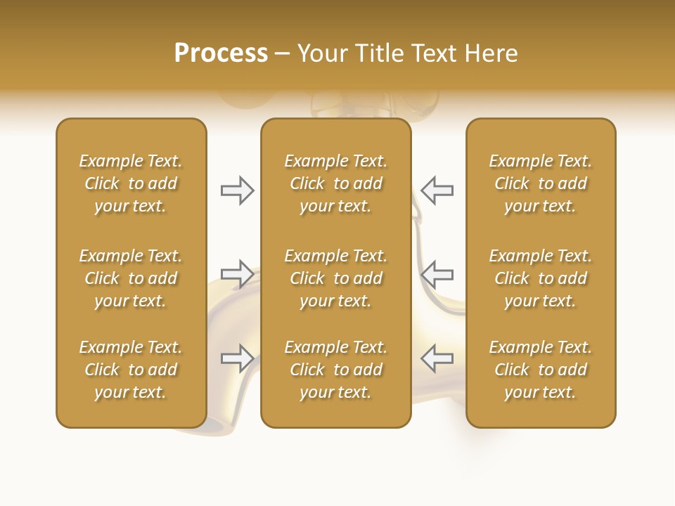 Metal Water Isolated PowerPoint Template