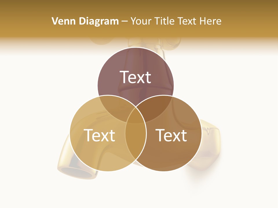 Metal Water Isolated PowerPoint Template