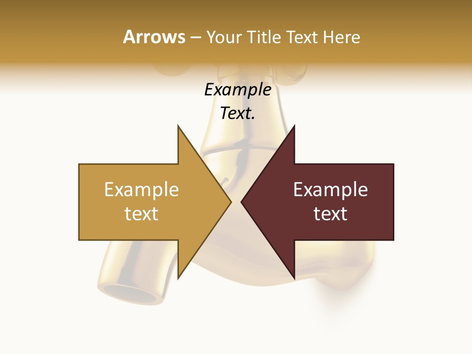 Metal Water Isolated PowerPoint Template