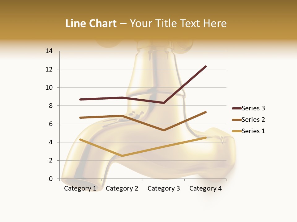 Metal Water Isolated PowerPoint Template