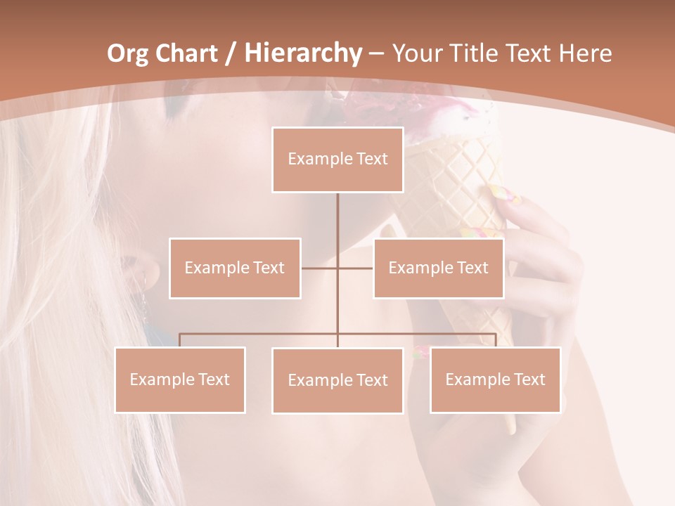 Waist Blond Caucasian PowerPoint Template