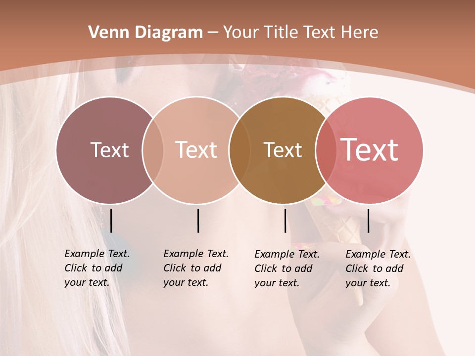 Waist Blond Caucasian PowerPoint Template