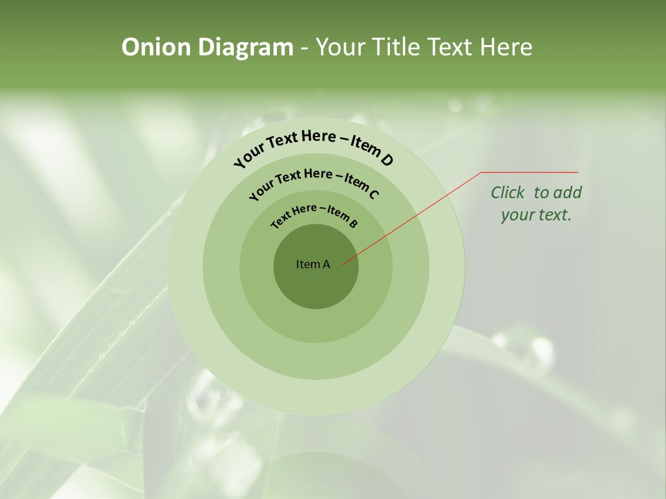 Grass Small Freshness PowerPoint Template