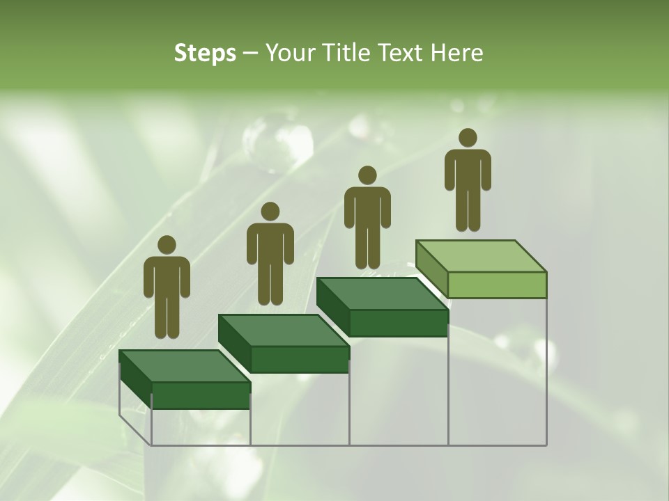 Grass Small Freshness PowerPoint Template