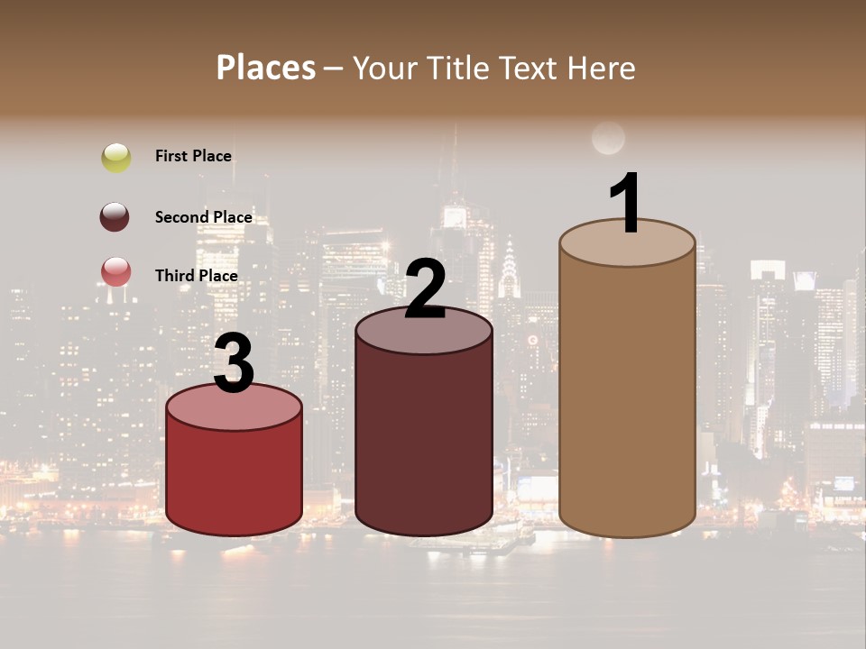Square York Cloud PowerPoint Template
