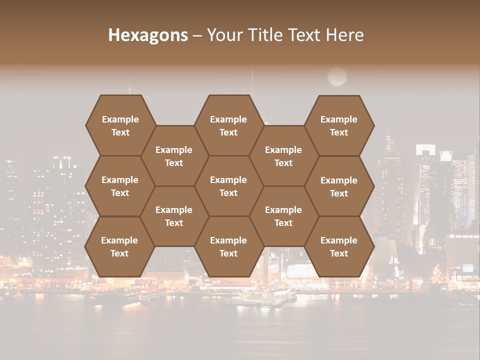 Square York Cloud PowerPoint Template
