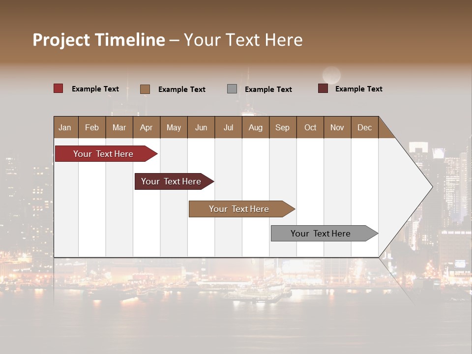 Square York Cloud PowerPoint Template