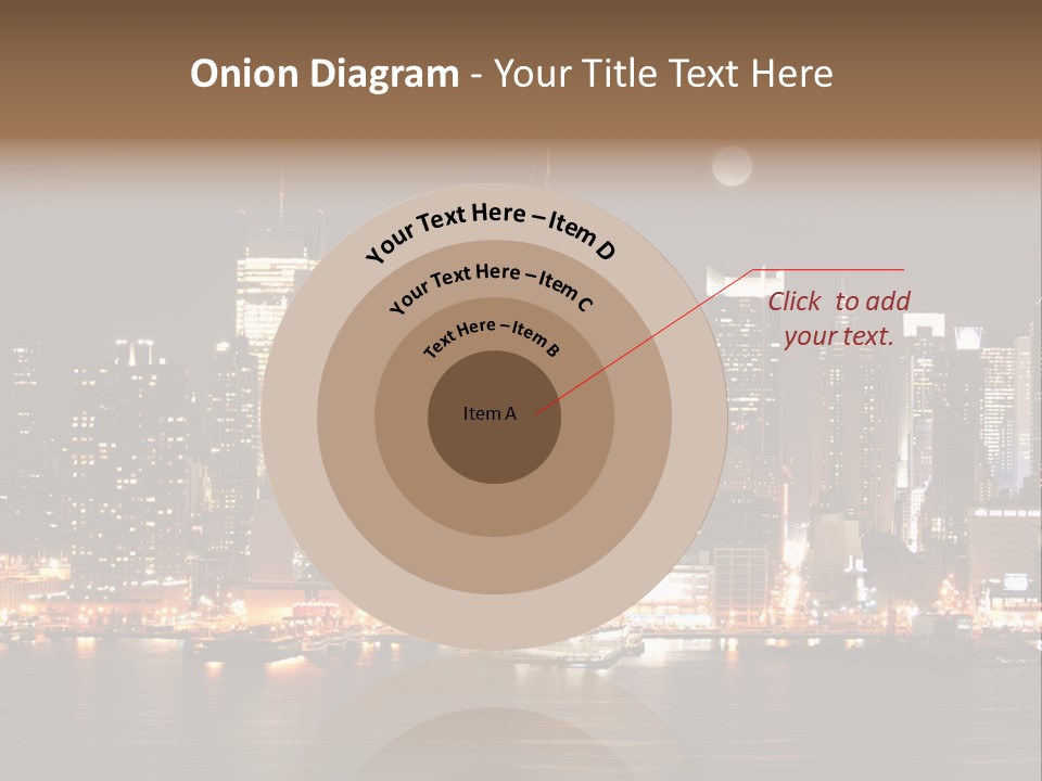 Square York Cloud PowerPoint Template